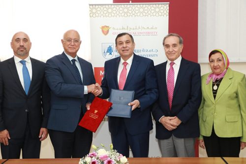 Gulf Medical University Continues to Expand its International Collaborations; Inks MoU for Academic Partnership with Beirut Arab University