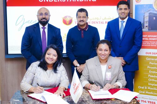 Thumbay Dental Hospital signs MoU with Gaea Cynosure to provide state-of-the-art clinical training facilities