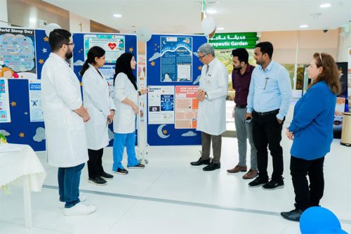 Workshops to Educate Youngsters on Prevention of Sleep Disorders Conducted at Gulf Medical University to Mark World Sleep Day