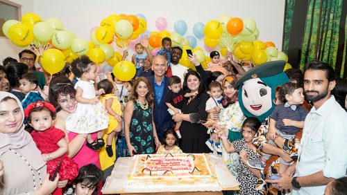 Thumbay University Hospital Celebrates First Birthday Bash for 150 Little Superstars